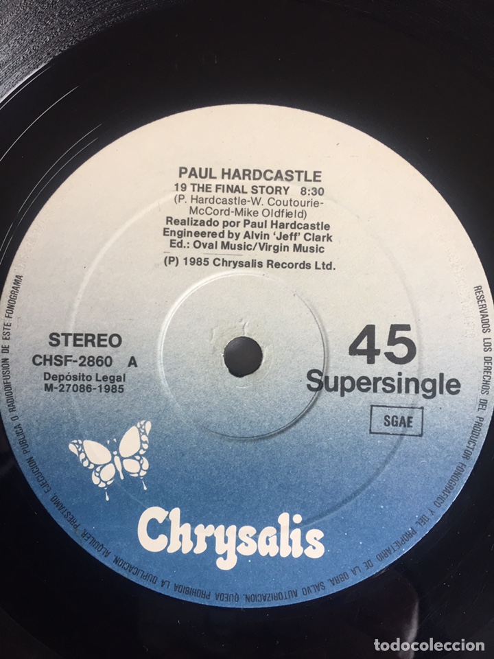 Discos de vinilo: Paul Hardcastle / 19 the final story - Foto 4