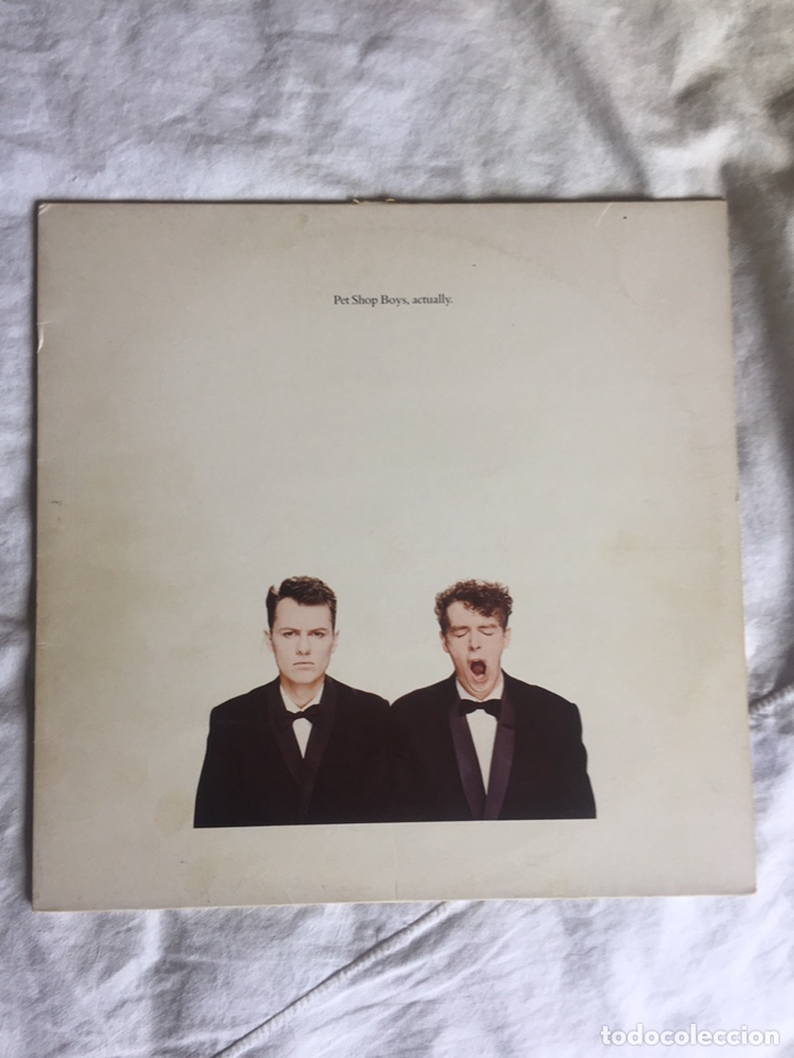 Discos de vinilo: Pet Shop Boys / actually - LP - Foto 1