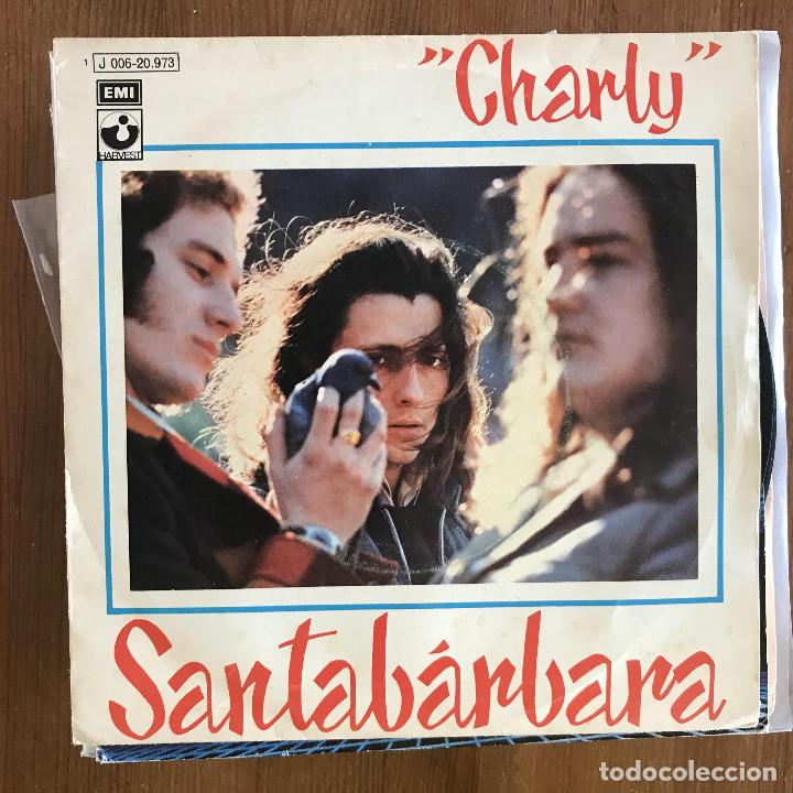 Discos de vinilo: SANTAB&Aacute;RBARA - CHARLY - SINGLE EMI 1973 - Foto 1