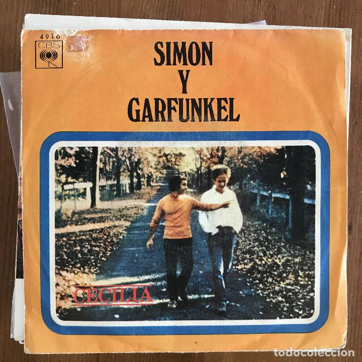 Discos de vinilo: SIMON & GARFUNKEL - CECILIA - SINGLE CBS SPAIN 1970 - Foto 1