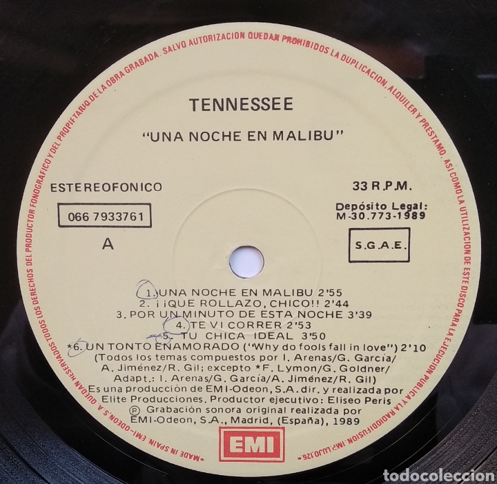 Discos de vinilo: Tennessee - Foto 4
