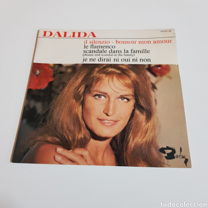 Discos de vinilo: DALIDA - IL SILENZIO - BRACLAY EDICION FRANCESA - Foto 5