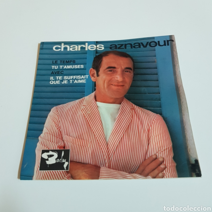 Discos de vinilo: CHARLES AZNAVOUR - LE TEMPS - BARCLAY - Foto 1