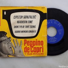 Discos de vinilo: PEPPINO DE CAPRI Y SUS ROCKERS EP SPEEDY GONZALES +3
