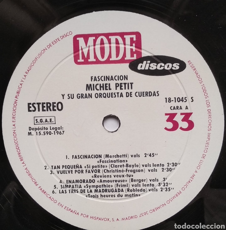 Discos de vinilo: Michel petit - Foto 4