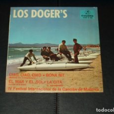 Discos de vinilo: DOGERS EP CIAO,CIAO,CIAO PROMOCIONAL MUY RARO. Lote 198724012