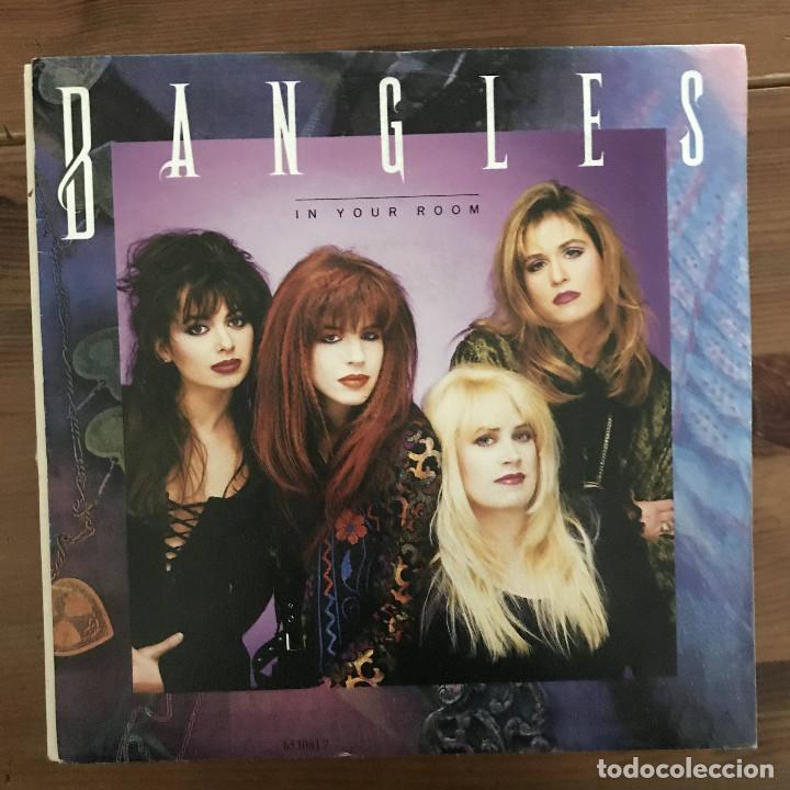 Discos de vinilo: BANGLES - IN YOUR ROOM - SINGLE CBS SPAIN 1988 - Foto 1