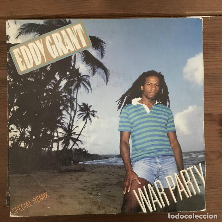 Discos de vinilo: EDDY GRANT - WAR PARTY - SINGLE ICE SPAIN 1982 - Foto 1