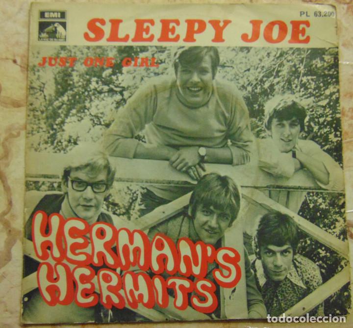 Discos de vinilo: Hermans Hermits &lrm;&ndash; Sleepy Joe - SINGLE 1968 - Foto 1