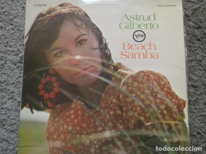 Discos de vinilo: ASTRUD GILBERTO-BEACH SAMBA - Foto 1