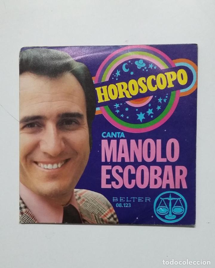 Discos de vinilo: Manolo Escobar - Hor&oacute;scopo. SINGLE. TDKDS20 - Foto 1