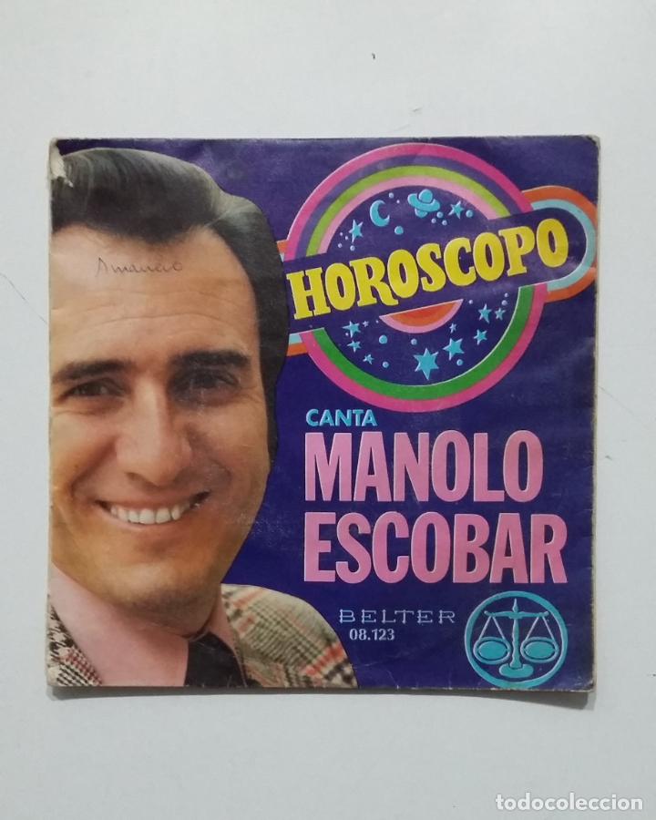 Discos de vinilo: Manolo Escobar - Hor&oacute;scopo. SINGLE. TDKDS20 - Foto 1