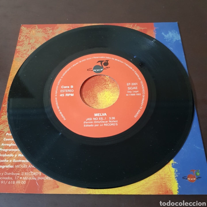 Discos de vinilo: MELVA - UNA ESTRELLA EN EL PUERTO - Foto 4