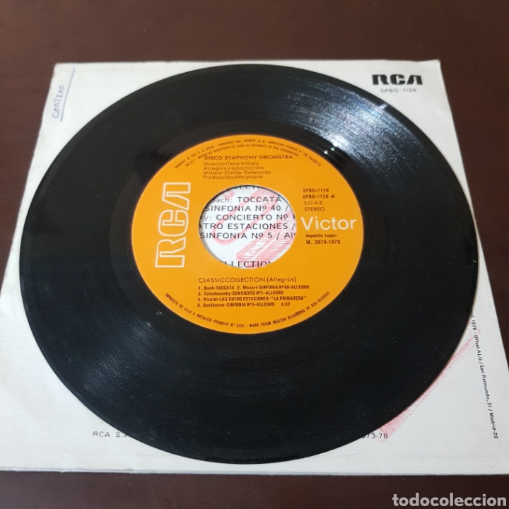 Discos de vinilo: CLASSICCOLLECTION - SYMPHONY ORCHESTRA - DISCO EXPLOSION - Foto 3