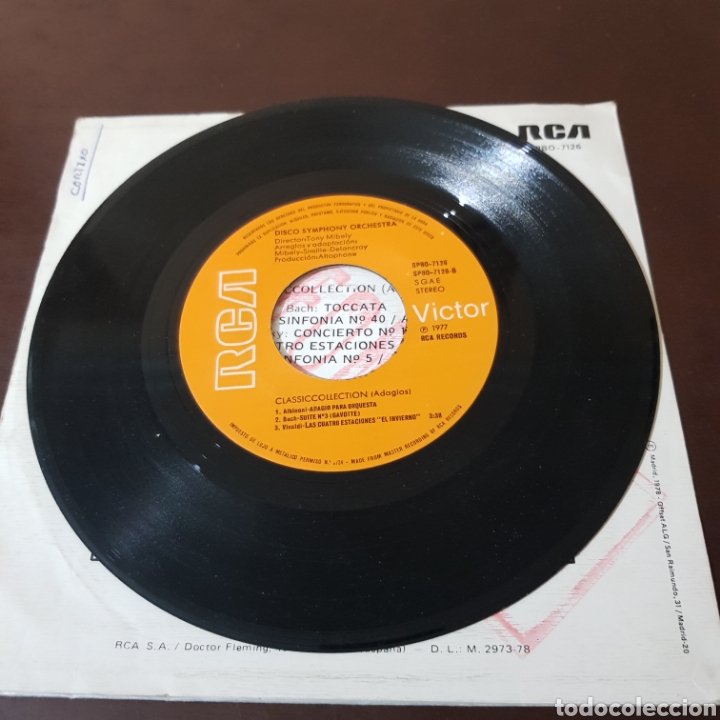 Discos de vinilo: CLASSICCOLLECTION - SYMPHONY ORCHESTRA - DISCO EXPLOSION - Foto 4