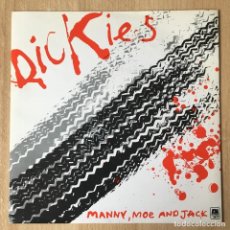 Discos de vinilo: THE DICKIES – MANNY, MOE AND JACK, UK 1977 A&M RECORDS. Lote 198890070