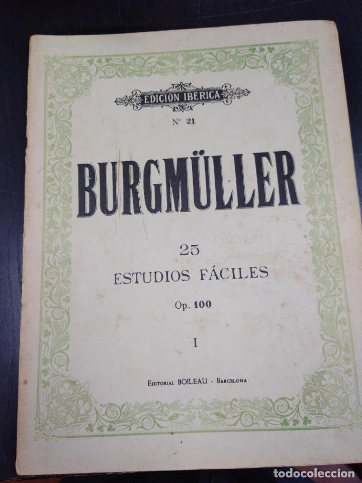 Discos de vinilo: Burg muller. 25 estudios faciles - Foto 1