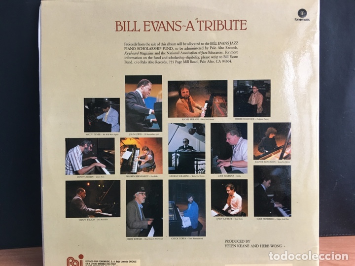 Discos de vinilo: Bill Evans - A Tribute (2xLP, Album) - Foto 2