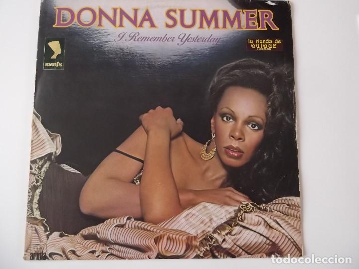 Discos de vinilo: DONNA SUMMER - I REMEMBER YESTERDAY - Foto 1