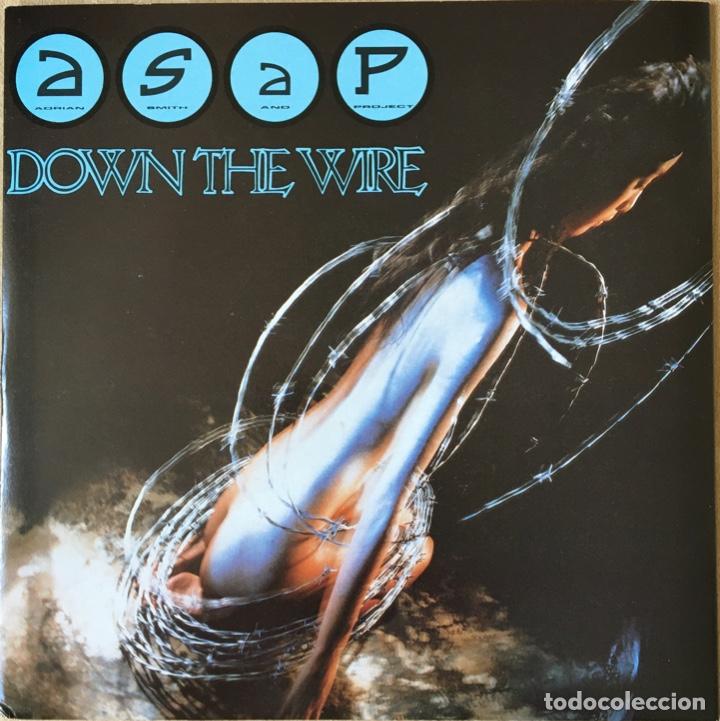 Discos de vinilo: ASAP &ndash; Down The Wire, UK 1990 EMI - Foto 1