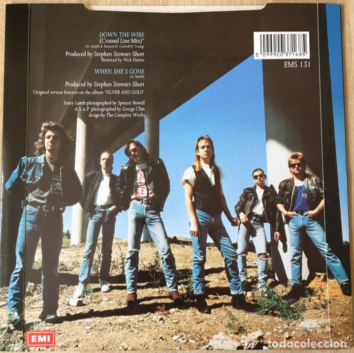 Discos de vinilo: ASAP &ndash; Down The Wire, UK 1990 EMI - Foto 2