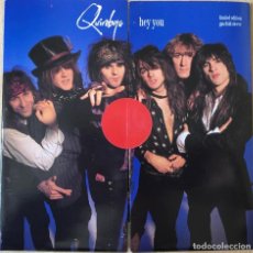 Discos de vinilo: THE QUIREBOYS – HEY YOU, LTD. ED. UK 1989 PARLOPHONE
