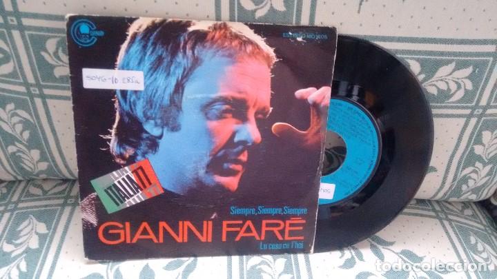 Disques de vinyle: SINGLE ( VINILO) DE GIANNI FARE A&Ntilde;OS 70