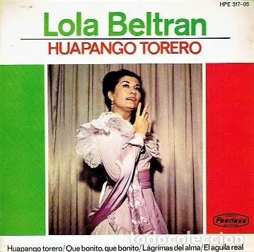 Discos de vinilo: LOLA BELTR&Aacute;N. Huapango torero - Foto 1