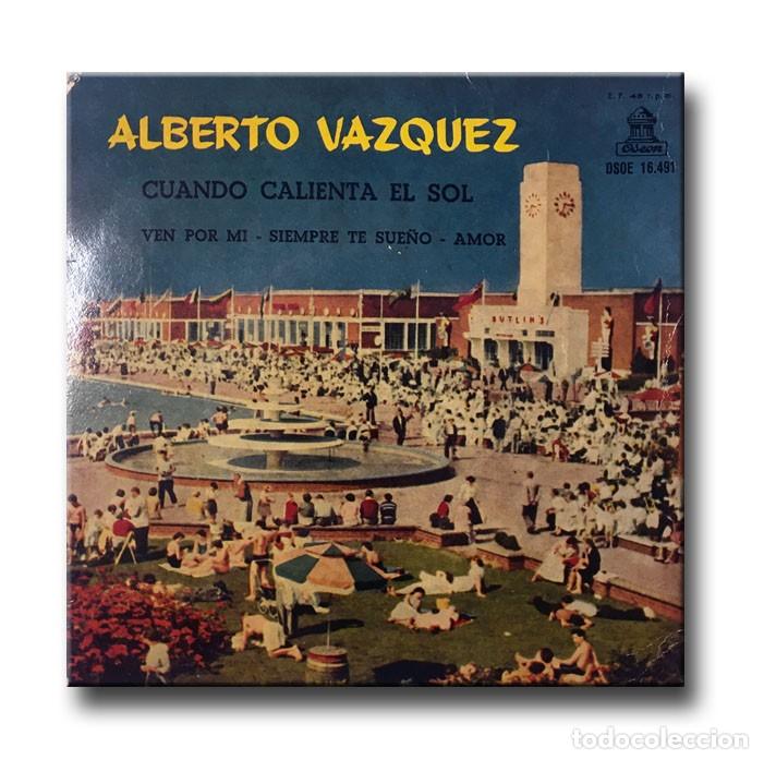 Discos de vinilo: Alberto Vazquez - Cuando calienta el Sol - Foto 1
