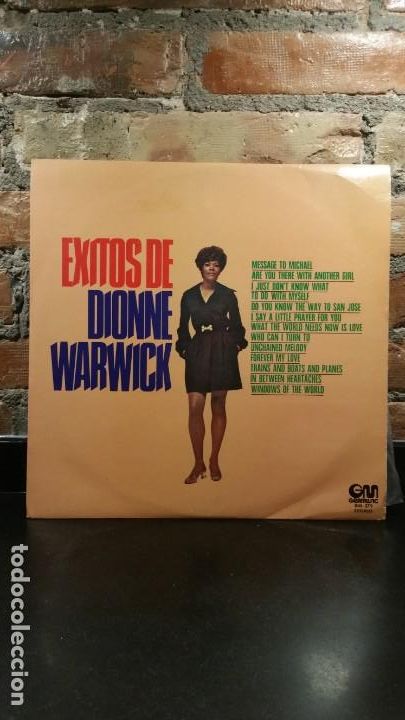 Discos de vinilo: EXITOS DE DIONNE WARWICK LP - Foto 1