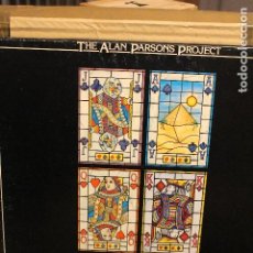 Discos de vinilo: THE ALAN PARSONS PROJET / 1981 ARISTA / 4 LPS EN CAJA / I ROBOT PYRAMID EVE TURN OF A FREINDLY CARD. Lote 199067551