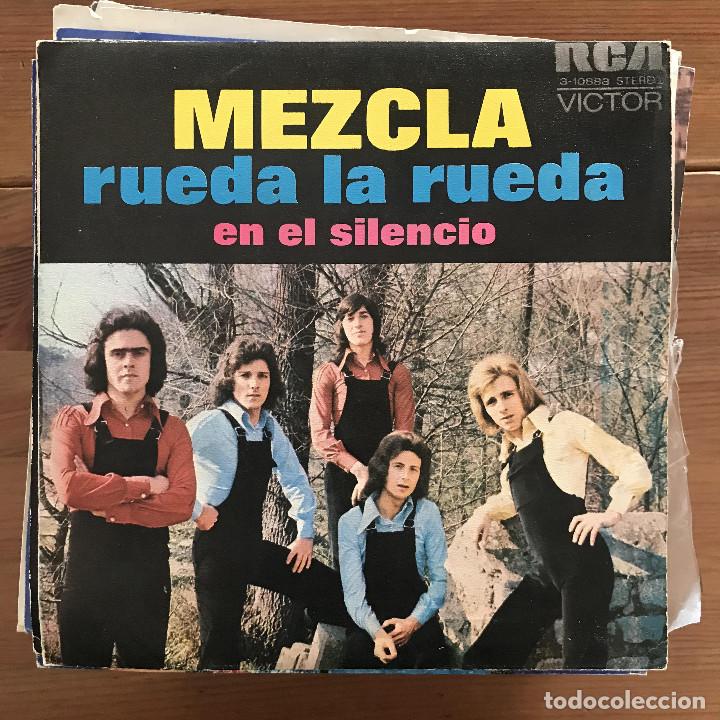 Discos de vinilo: MEZCLA - RUEDA LA RUEDA - SINGLE RCA 1975 - Foto 1