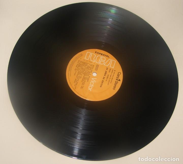Discos de vinilo: RCA 25 A&Ntilde;OS DE EXITOS - 2xLP GATEFOLD 1977 - Foto 6