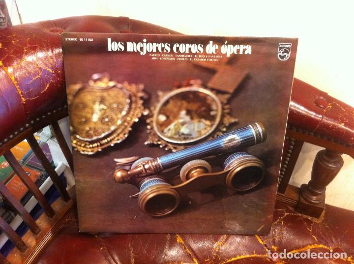 Discos de vinilo: LOS MEJORES COROS DE &Oacute;PERA (LP) - Foto 1