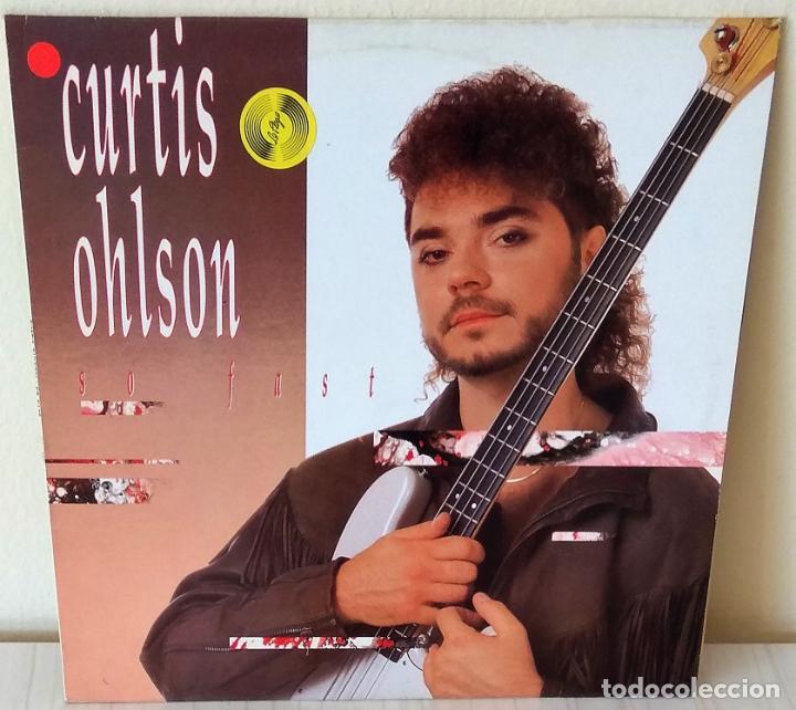 Discos de vinilo: CURTIS OHLSON - SO FAST   ANUBIS - 1987 - Foto 1
