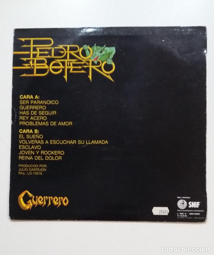 Discos de vinilo: PEDRO BOTERO. GUERRERO. LP. TDKDA34 - Foto 2