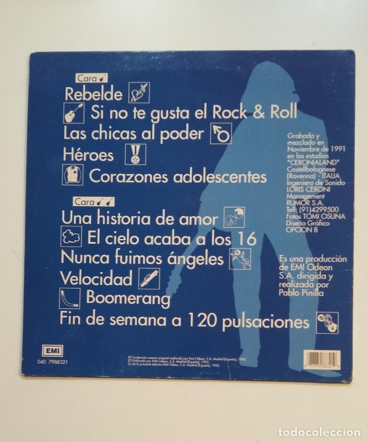 Discos de vinilo: DAVID SANTIESTEBAN - REBELDE - LP. TDKDA71 - Foto 2