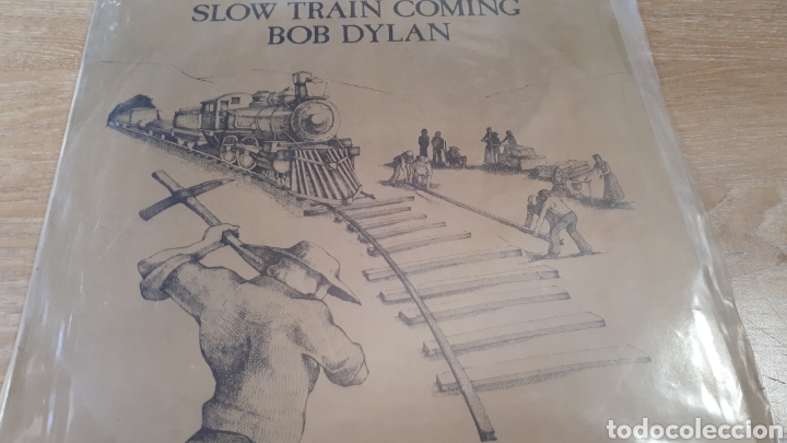 Discos de vinilo: BOB DYLAN SLOW TRAIN COMING - Foto 1