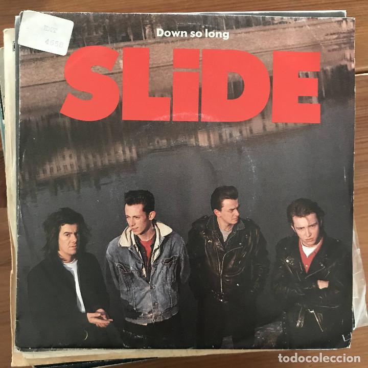 Discos de vinilo: SLIDE - DOWN SO LONG - SINGLE MERCURY ALEMANIA 1989 - Foto 1