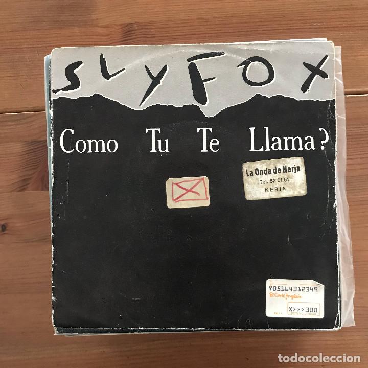 Discos de vinilo: SLY FOX - COMO TU TE LLAMA? - SINGLE HISPAVOX SPAIN 1985 - Foto 1