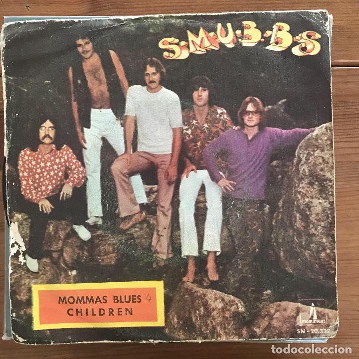 Disques de vinyle: SMUBBS - MOMMAS BLUES - SINGLE MONUMENT SPAIN 1970