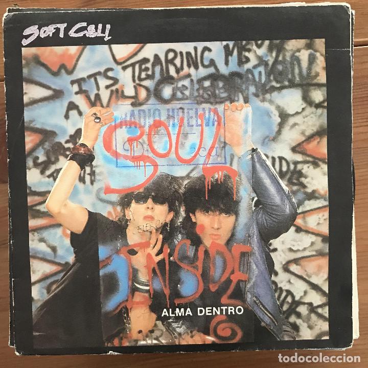 Discos de vinilo: SOFT CELL - SOUL INSIDE - SINGLE VERTIGO SPAIN 1983 - Foto 1