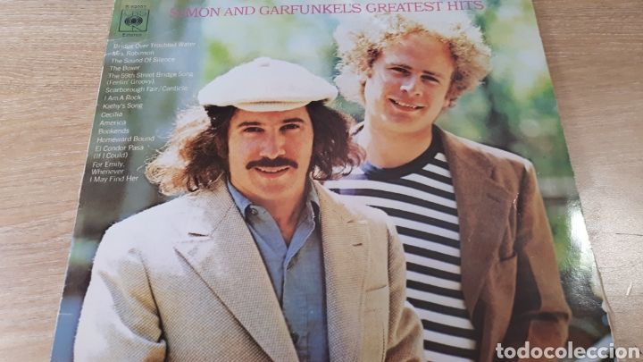 Discos de vinilo: SIMON AND GARFUNKEL GREATEST HITS - Foto 1