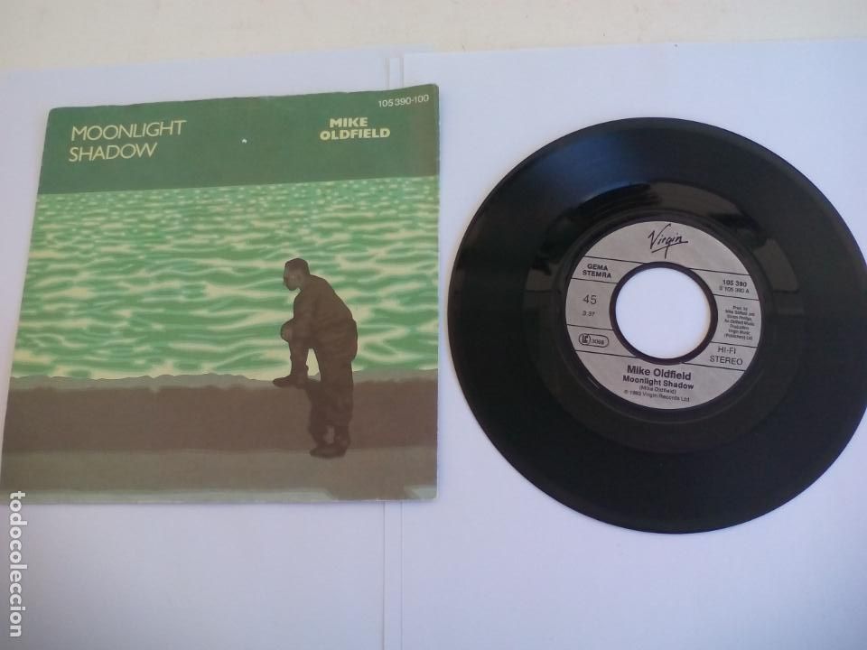 Discos de vinilo: MIKE OLDFIELD. MOONLIGHT SHADOW. 1983. VIRGIN 105390-100 - Foto 1