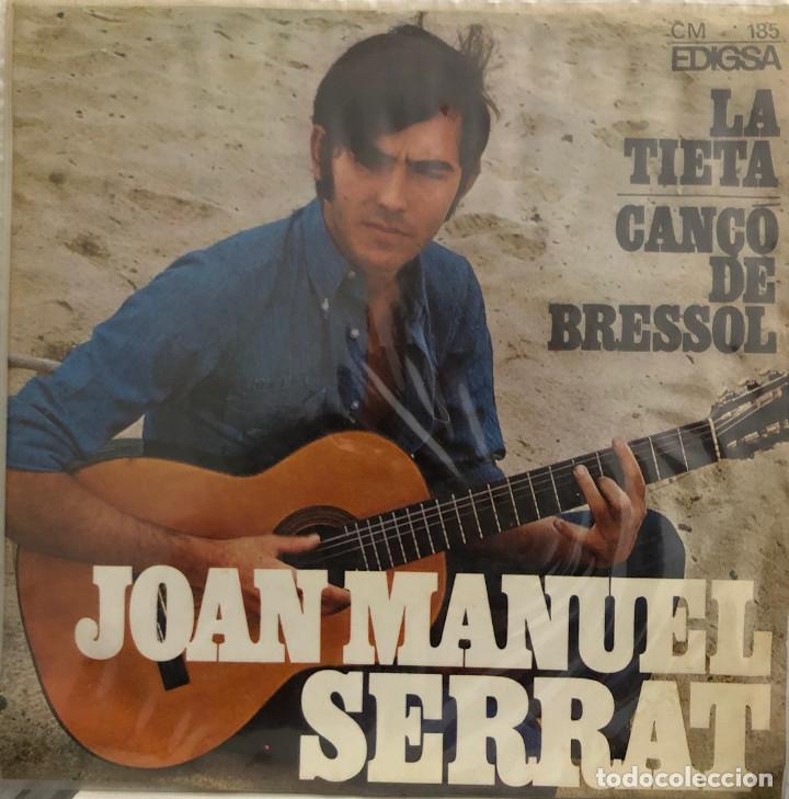 Discos de vinilo: JOAN MANUEL SERRAT, single LA TIETA - Foto 1