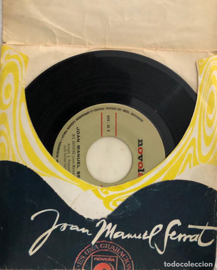 Discos de vinilo: JOAN MANUEL SERRAT, single LA LA LA - EUROVISION / 68 - - Foto 3