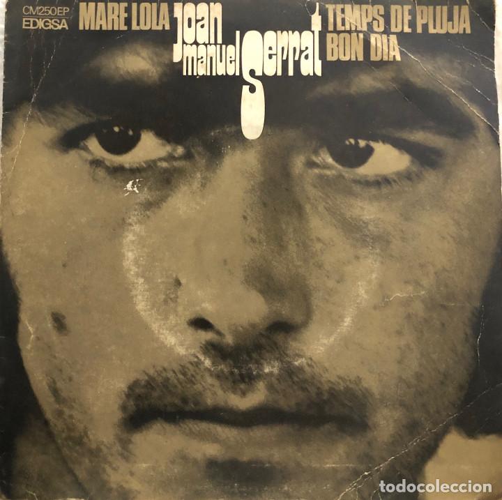 Discos de vinilo: JOAN MANUEL SERRAT, ep MARE LOLA - Foto 1