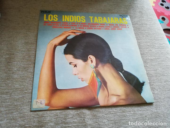 Discos de vinilo: Los indios tabajaras-lp espa&ntilde;a - Foto 1