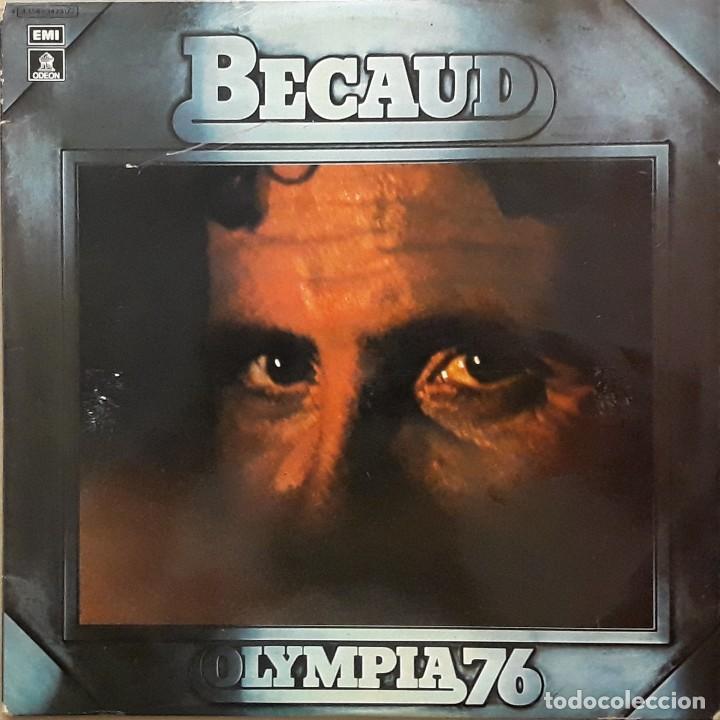 Discos de vinilo: BECAUD - OLYMPIA 76 - Foto 1