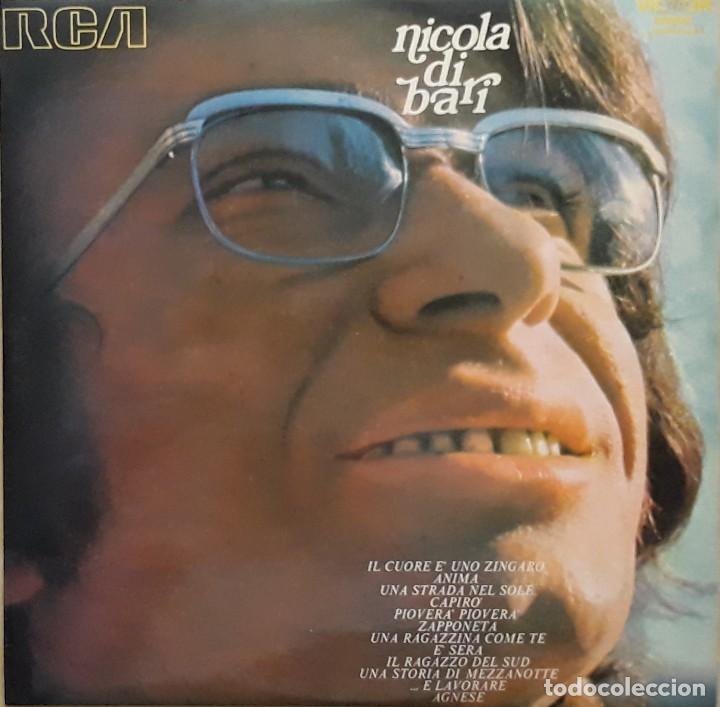 Discos de vinilo: NICOLA DI BARI - EL CUORE &Eacute; UNO ZINGARO - Foto 1